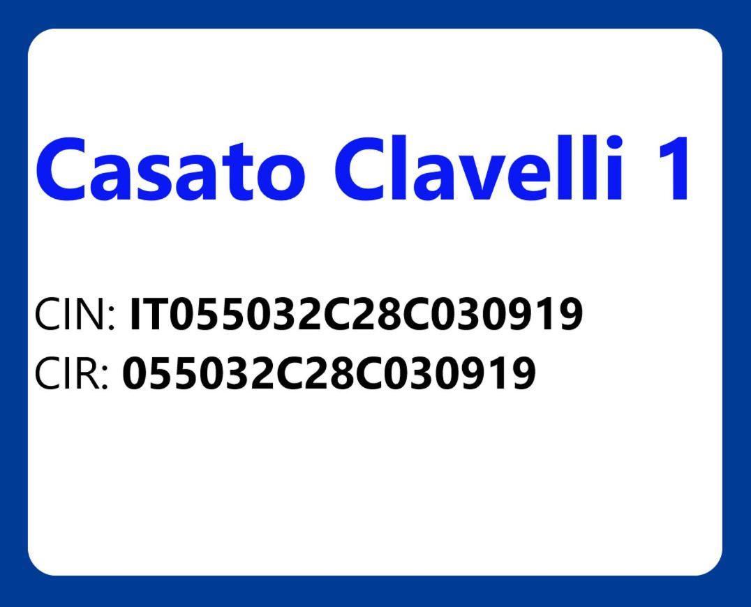 Villa Casato Clavelli 1 à Collestatte Extérieur photo